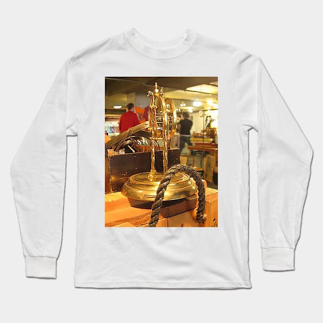 Coffe Brass, Coffee Nouveau Long Sleeve T-Shirt by trotterearthwin